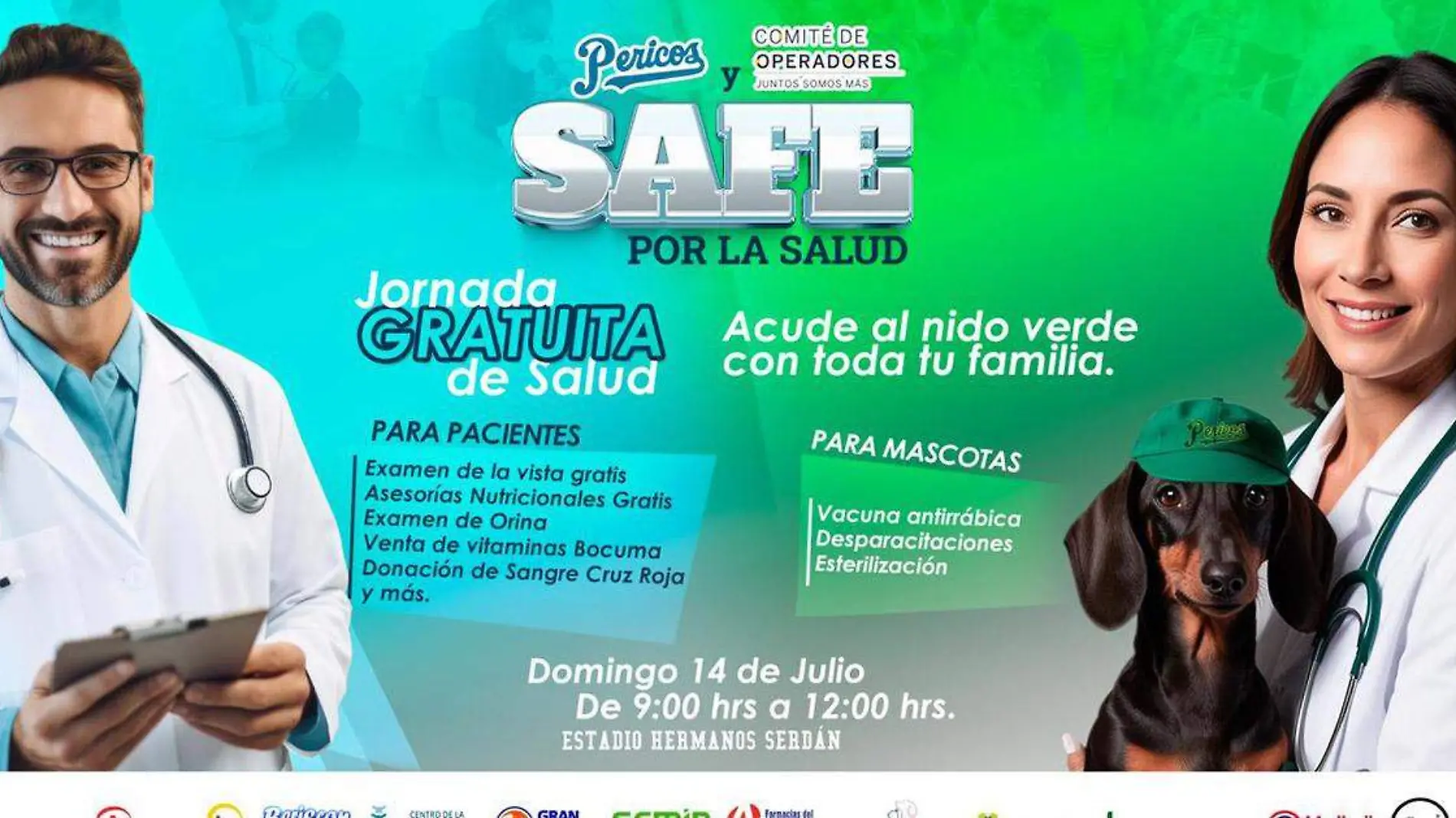 El Nido Verde hace “Safe por la salud” el domingo 14 de julio